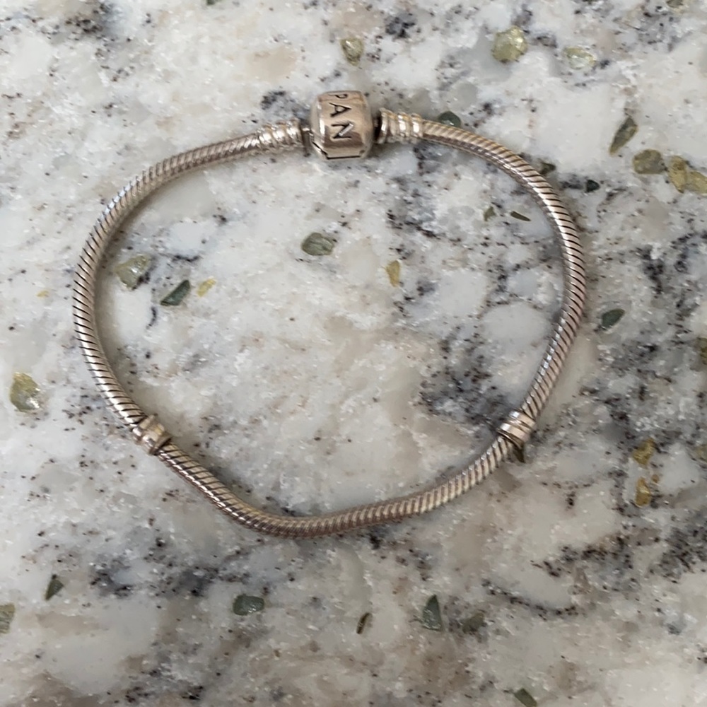 Snake Chain Pandora Bracelet! 6.7 Size